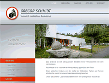Tablet Screenshot of grabmale-schmidt.eu